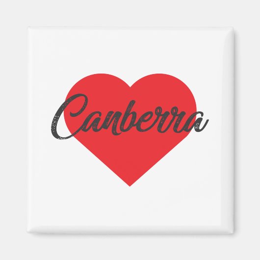 I Liebe Canberra - Australien Magnet (Vorne)