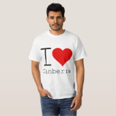 I Liebe Canberra T-Shirt (Vorne ganz)