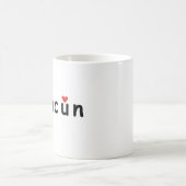 I Liebe Cancun Kaffeetasse (Mittel)