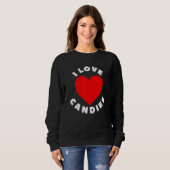 I Liebe Candies Sweatshirt (Vorne ganz)
