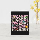 I Liebe Candy Halloween-Party Niedlich Trick oder Karte (Gelbe Blume)