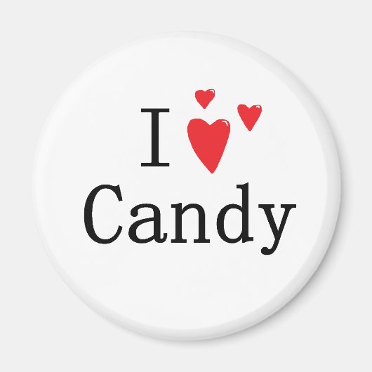 I Liebe Candy Magnet (Vorne)
