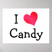 I Liebe Candy Poster (Vorne)