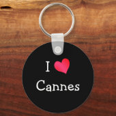 I Liebe Cannes Schlüsselanhänger (Vorderseite)