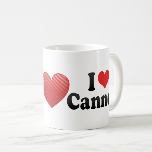 I Liebe Cannoli Kaffeetasse (VorderseiteRechts)