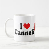 I Liebe Cannoli Kaffeetasse (Links)