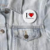 I Liebe Canoeing Button (Beispiel)