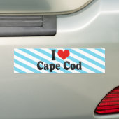 I Liebe-Cape Cod Autoaufkleber (Auf Auto)