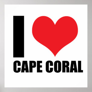 I Liebe Cape Coral Poster