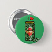 I Liebe Capers Button (Vorne & Hinten)