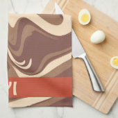 I Liebe Cappuccino Küchentücher (Viertel Falte)