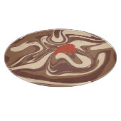 I Liebe Cappuccino Schneidebrett (Ecke)