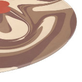 I Liebe Cappuccino Schneidebrett (Ecke)