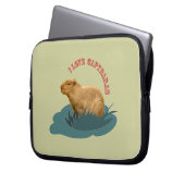 I Liebe Capybaras Electronics Sleeve (Vorderseite Links)