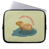 I Liebe Capybaras Electronics Sleeve (Vorderseite)