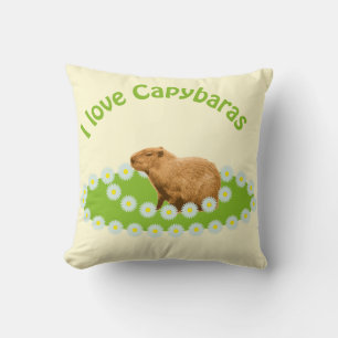 I Liebe Capybaras Kissen