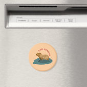 I Liebe Capybaras Magnet (In Situ (Geschirrspüler))