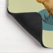 I Liebe Capybaras Mousepad (Ecke)
