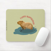 I Liebe Capybaras Mousepad (Mit Mouse)