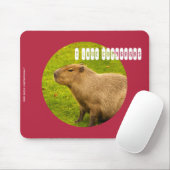 I Liebe Capybaras Mousepad (Mit Mouse)
