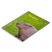 I Liebe Capybaras Notebook Notizblock (Linke Seite)