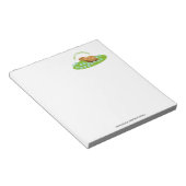I Liebe Capybaras Notepad Notizblock (angewinkelt)
