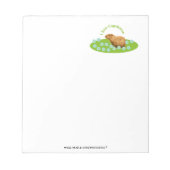 I Liebe Capybaras Notepad Notizblock (Vorderseite)