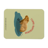 I Liebe Capybaras Premium Magnet (Horizontal)