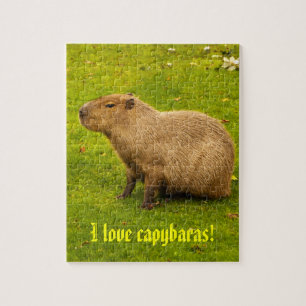 I Liebe Capybaras Puzzle