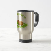 I Liebe Capybaras Reisebecher (VorderseiteRechts)