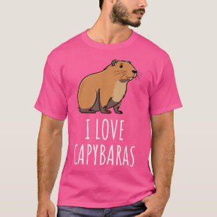 I Liebe Capybaras T-Shirt