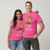 I Liebe Capybaras T-Shirt (Unisex)