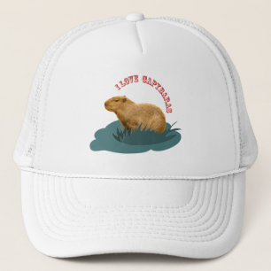 I Liebe Capybaras Truckerkappe