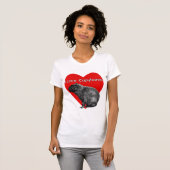 I Liebe Capybaras Women's Basic T-Shirt (Vorne ganz)
