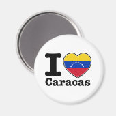 I Liebe Caracas Magnet (Vorderseite/Rückseite)