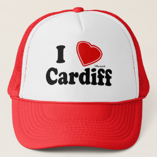 I Liebe Cardiff Truckerkappe