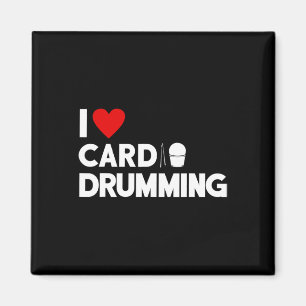 I Liebe Cardio Drumming Gym Fitness Cl Workout Magnet