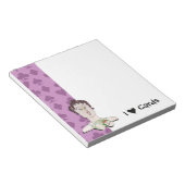 I Liebe Cards Notepad Notizblock (angewinkelt)