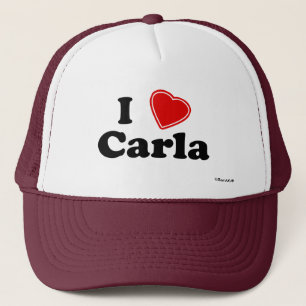 I Liebe Carla Truckerkappe