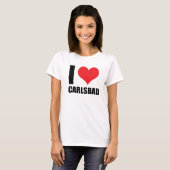 I Liebe Carlsbad T-Shirt (Vorne ganz)