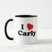 I Liebe Carly Tasse (Links)