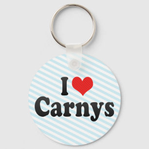 I Liebe Carnys Schlüsselanhänger