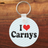 I Liebe Carnys Schlüsselanhänger (Vorderseite)