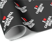 I LIEBE-CAROLINA-NOPPE GESCHENKPAPIER (Rolleneckpunkt)