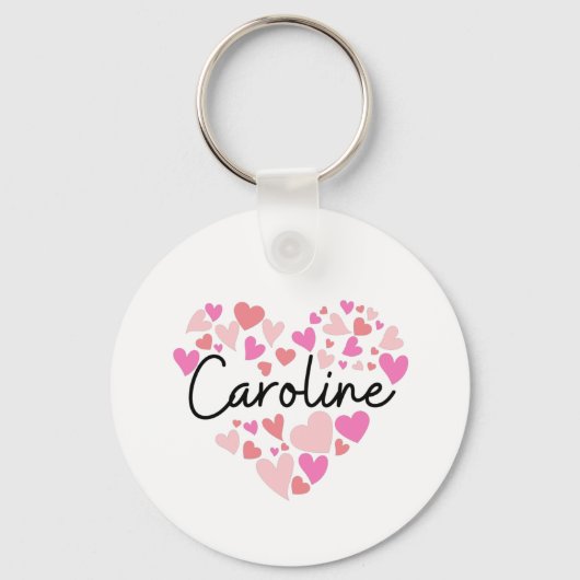 I Liebe Caroline Schlüsselanhänger (Vorderseite)