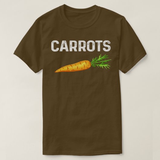 I Liebe Carrots Funny Carrot Kostüme für Gemüse T-Shirt (Design vorne)