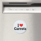 I Liebe Carrots Magnet (In Situ (Geschirrspüler))