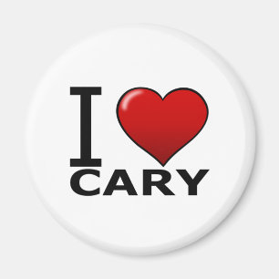 I LIEBE CARY, NC - NORD-CAROLINA MAGNET