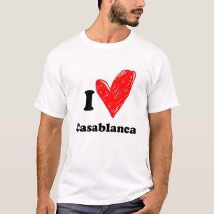 I Liebe Casablanca T Shirt