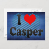 I Liebe Casper, Staaten Postkarte (Vorne/Hinten)